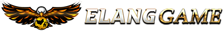 Logo resmi ELANGGAME Elang game — platform gaming premium elanggamejoker.com Indonesia